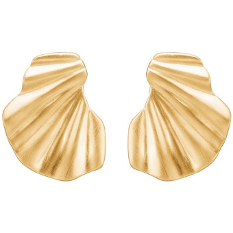 Enamel Earring Wave 